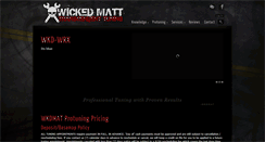 Desktop Screenshot of mattminer.com
